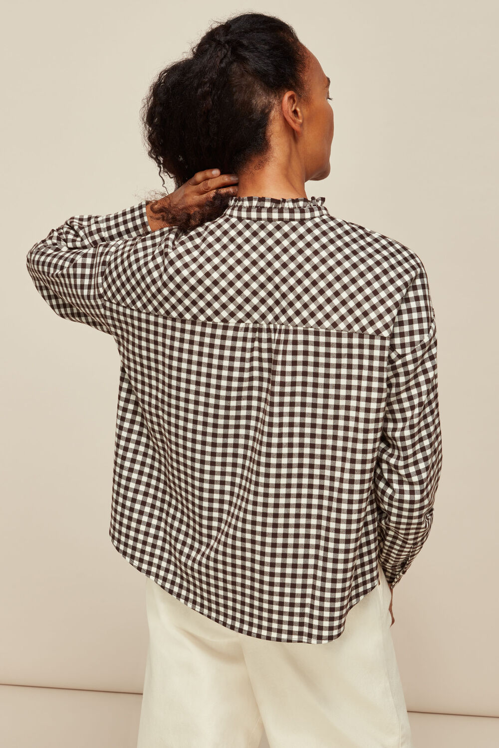 Gingham Blouse