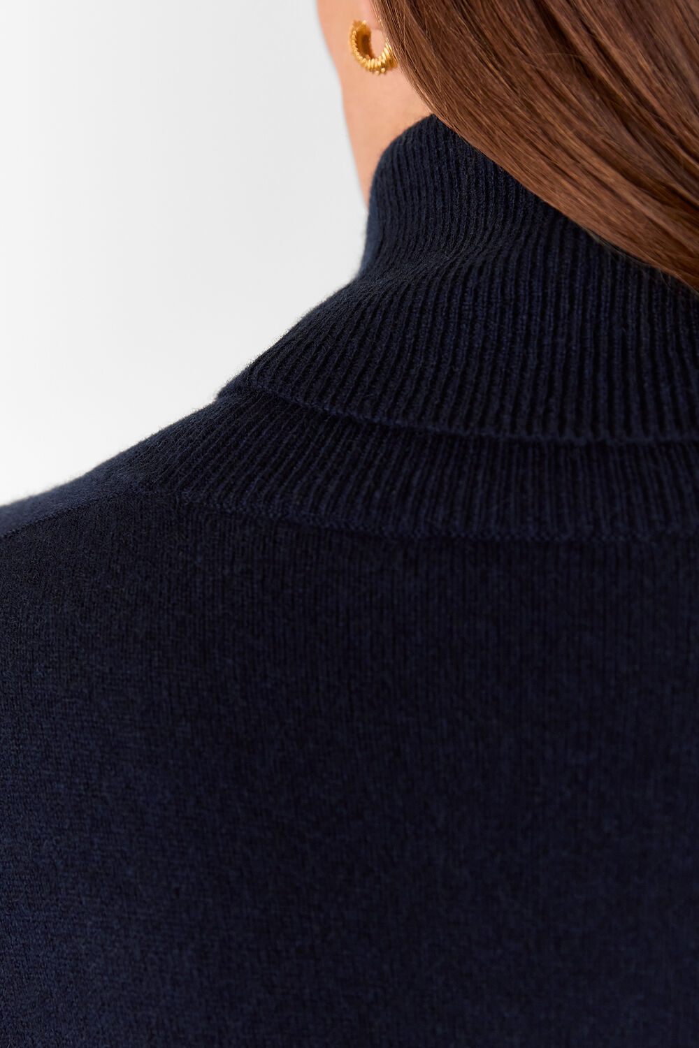 Cashmere Roll Neck Jumper