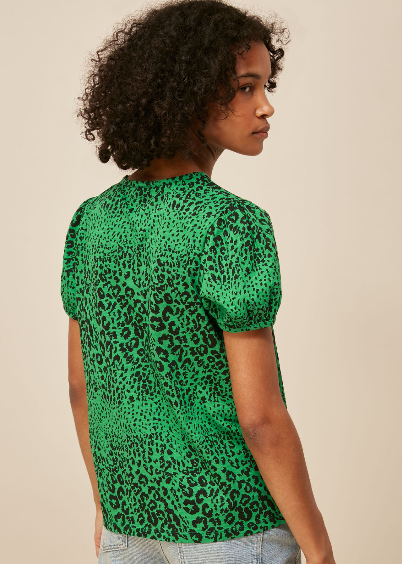 Speckled Animal Puff Tshirt
