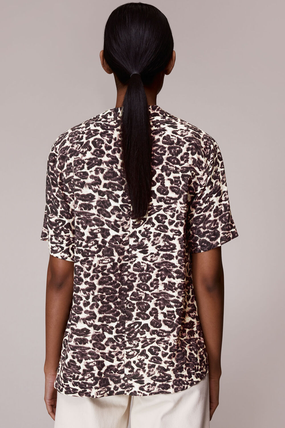 Clouded Leopard Print Shirt