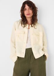 Abby Linen Casual Jacket