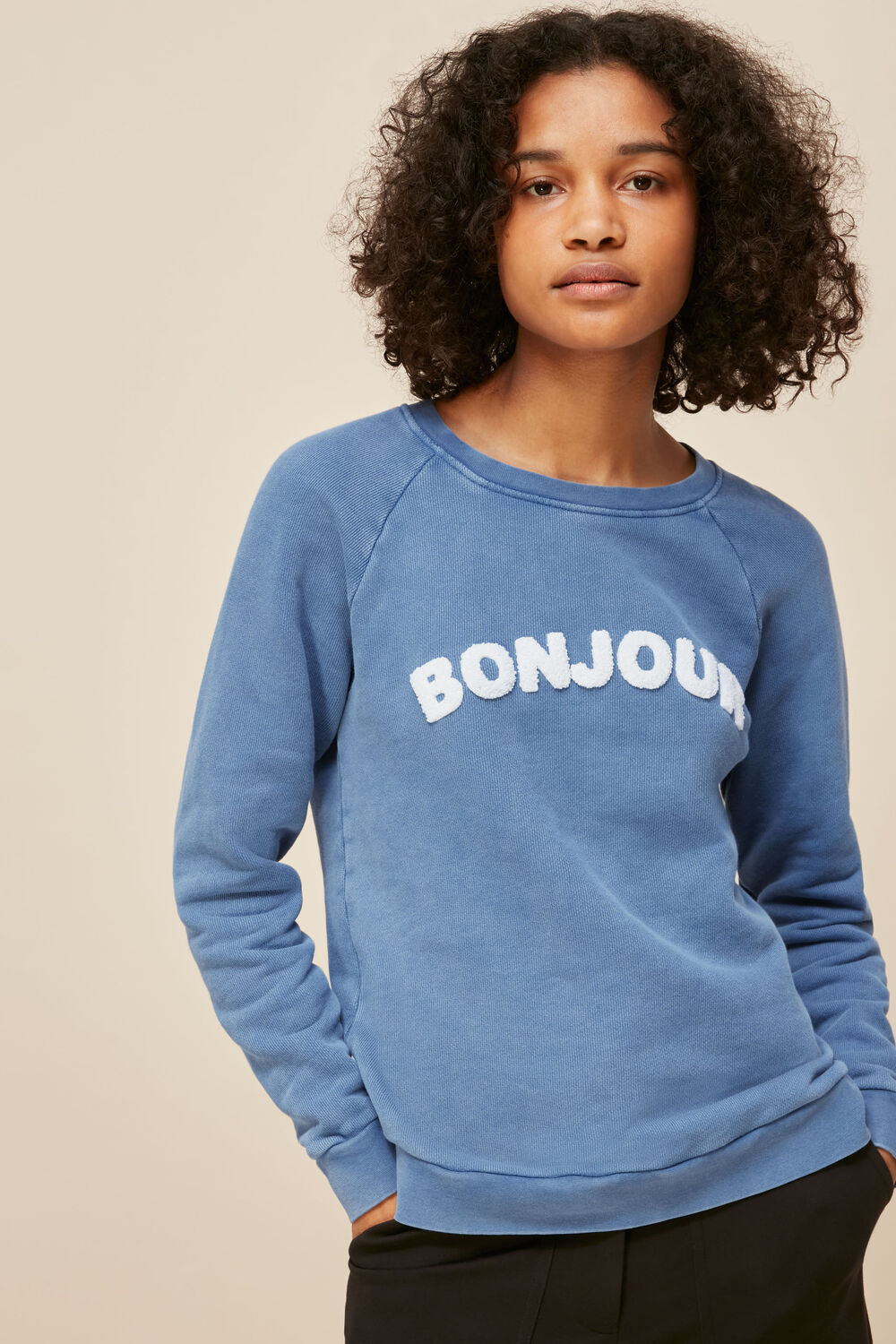 Bonjour Logo Sweatshirt
