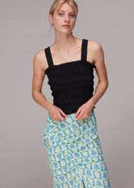 Checkerboard Shells Cleo Skirt