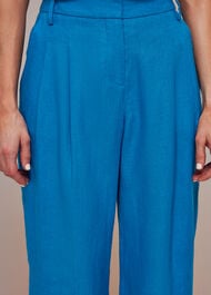 Petite Leonie Linen Trouser