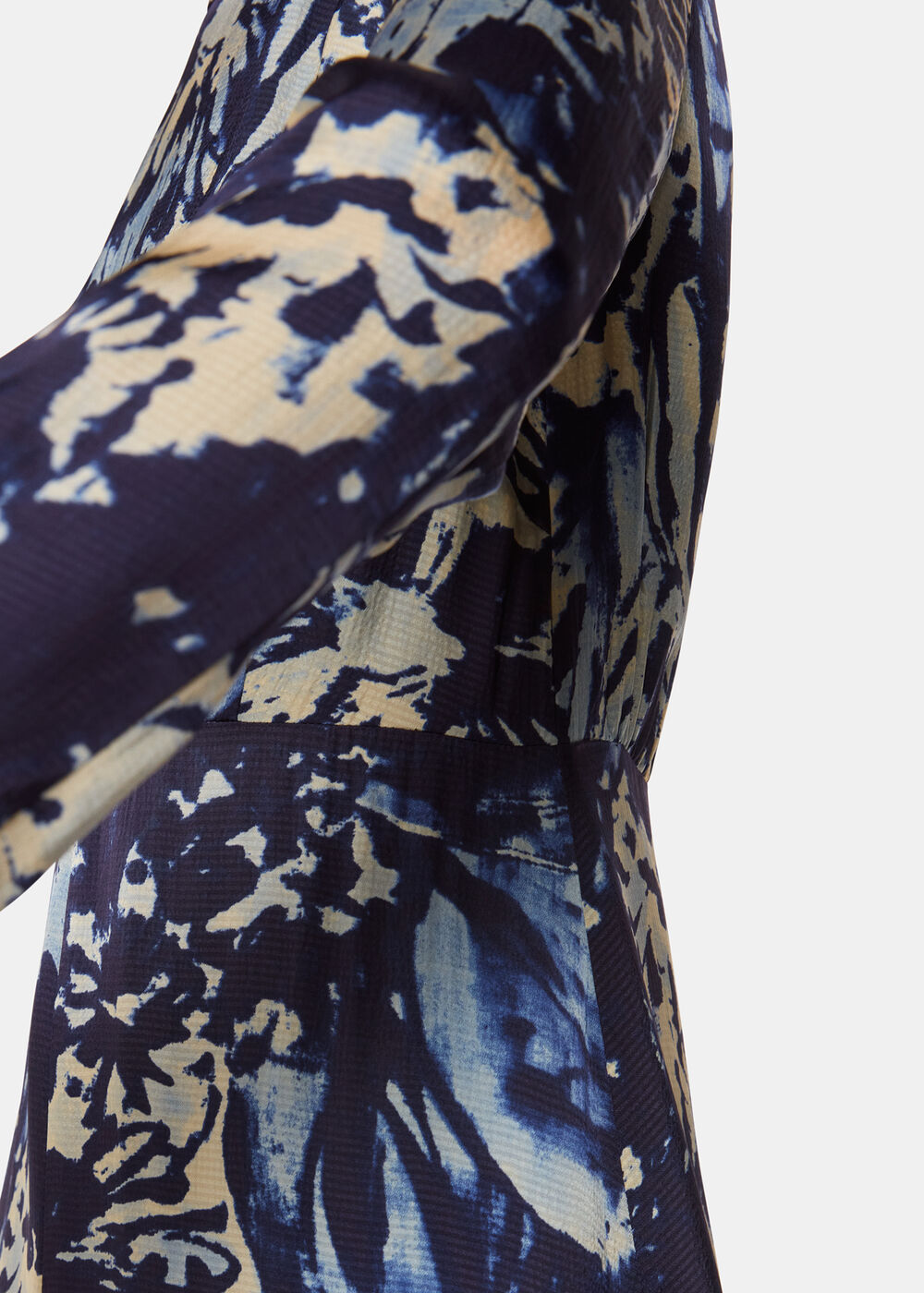 Dazzled Floral Satin Dress