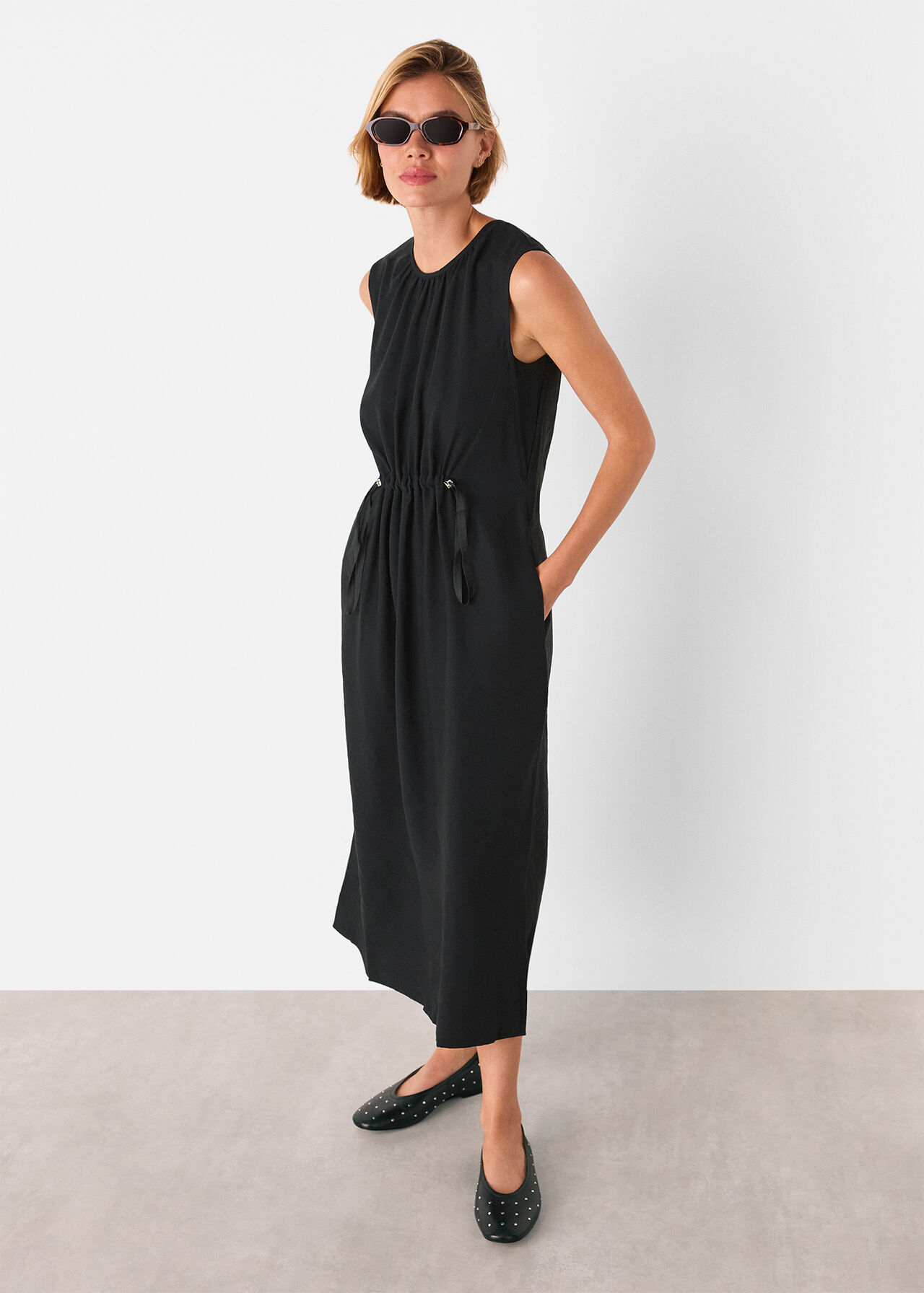 Sleeveless Midi Dress