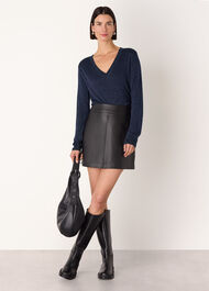 Annie Sparkle V Neck Knit