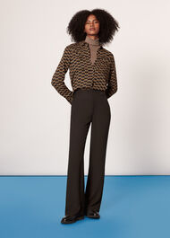 Farrah Slim Flare Trouser