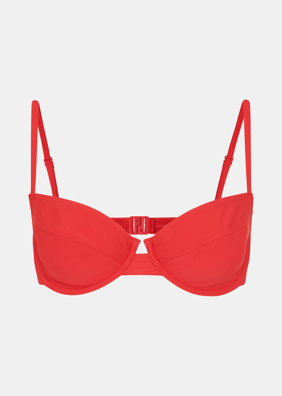 Red Lillie Underwire Bikini Top