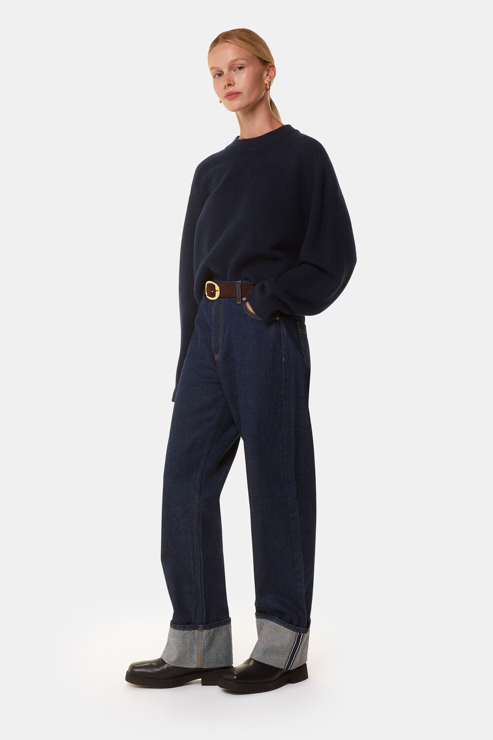 Wool Crop Relaxed Knit