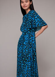 Painted Leopard Amelia Dress