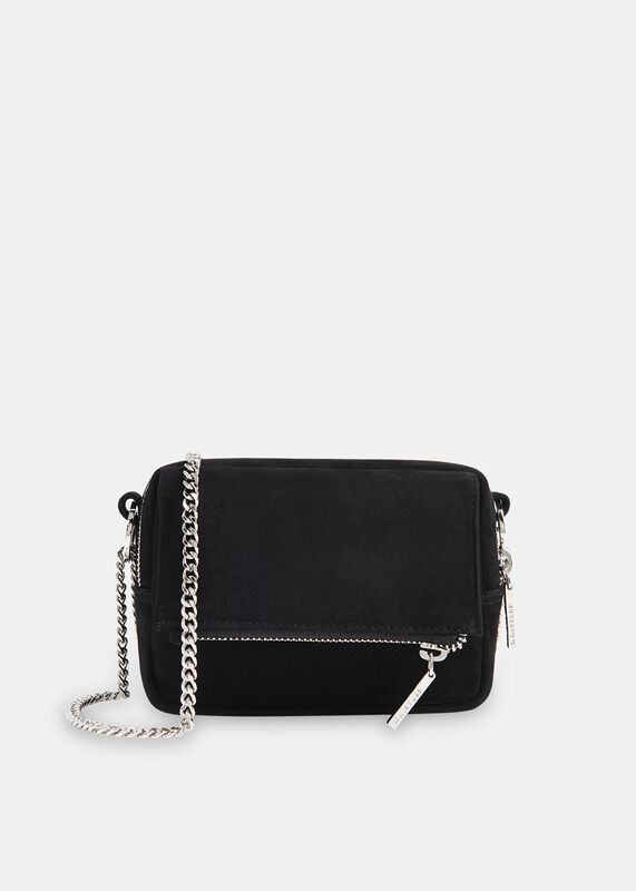 Black Bibi Suede Mini Bag