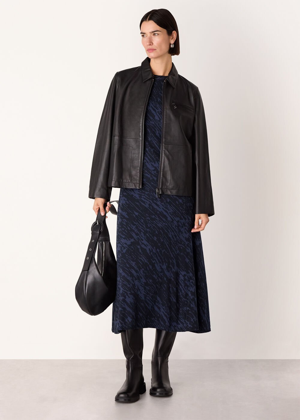 Abstract Marks Midi Knit Dress