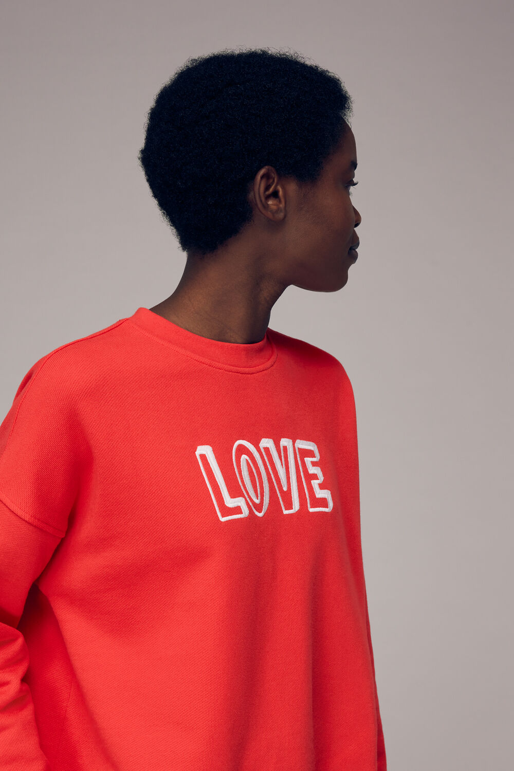 Love Logo Relaxed Sweatshirt