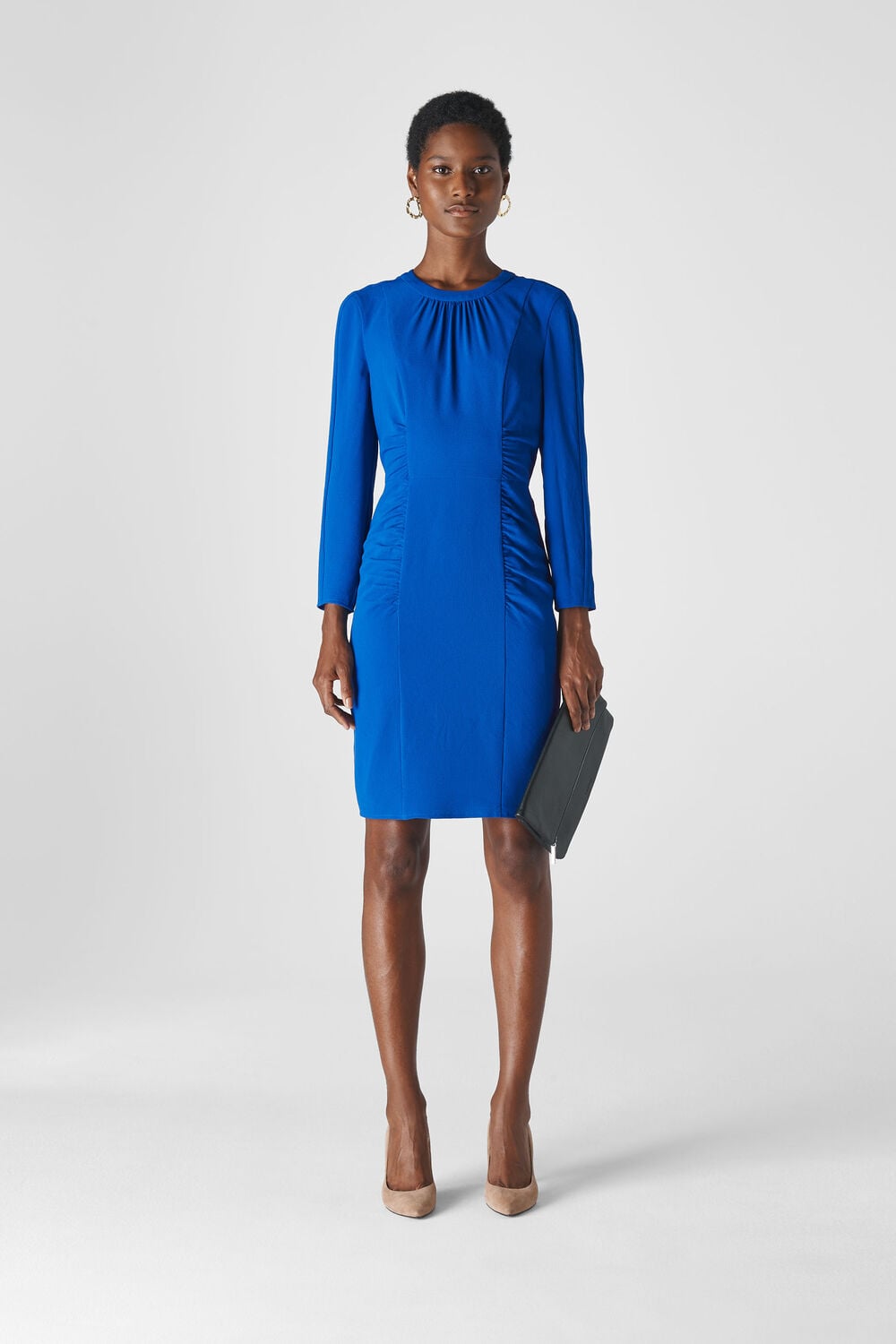 Izzey Textured Bodycon Blue