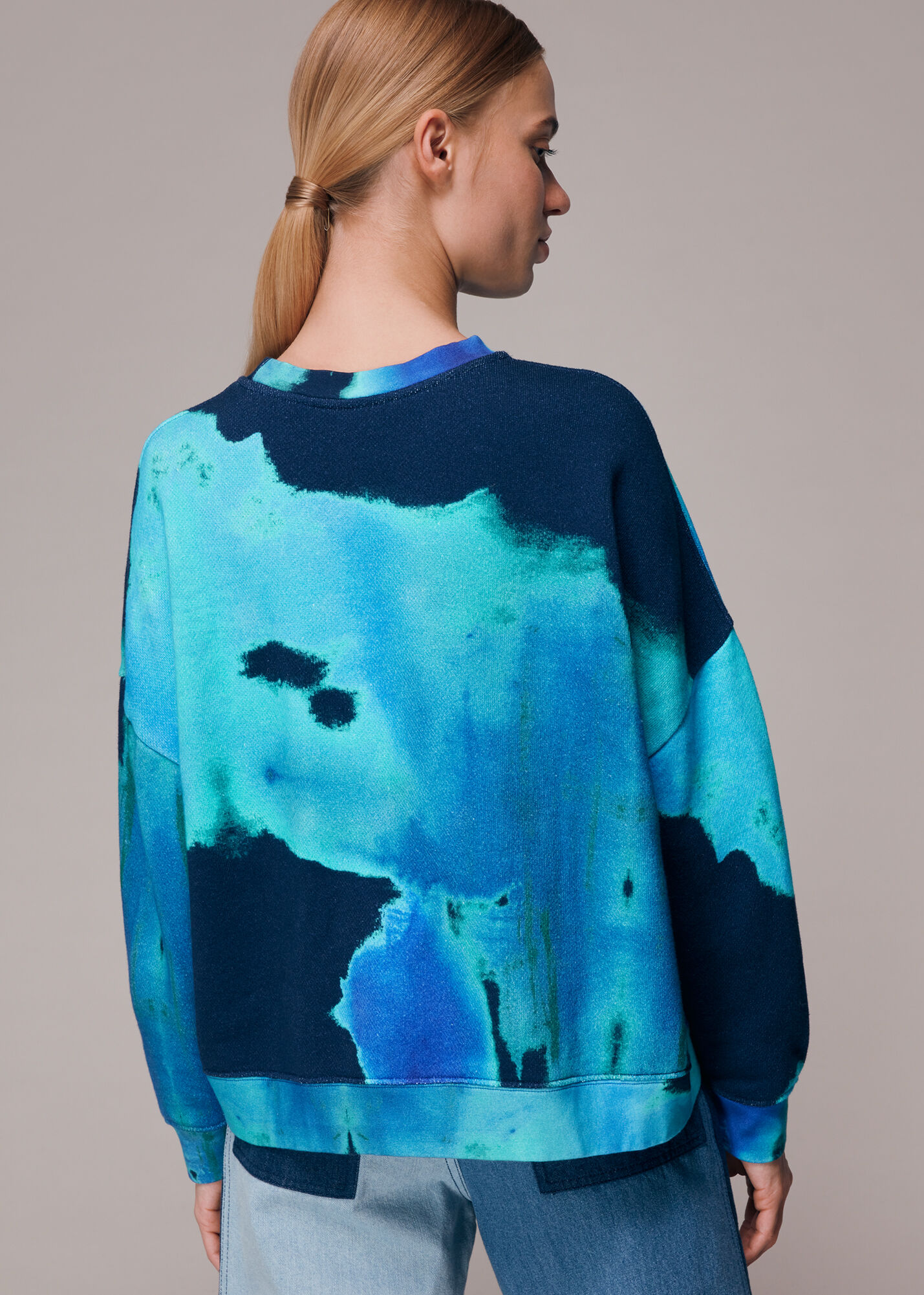 Whistles tie dye new arrivals sweatshirt