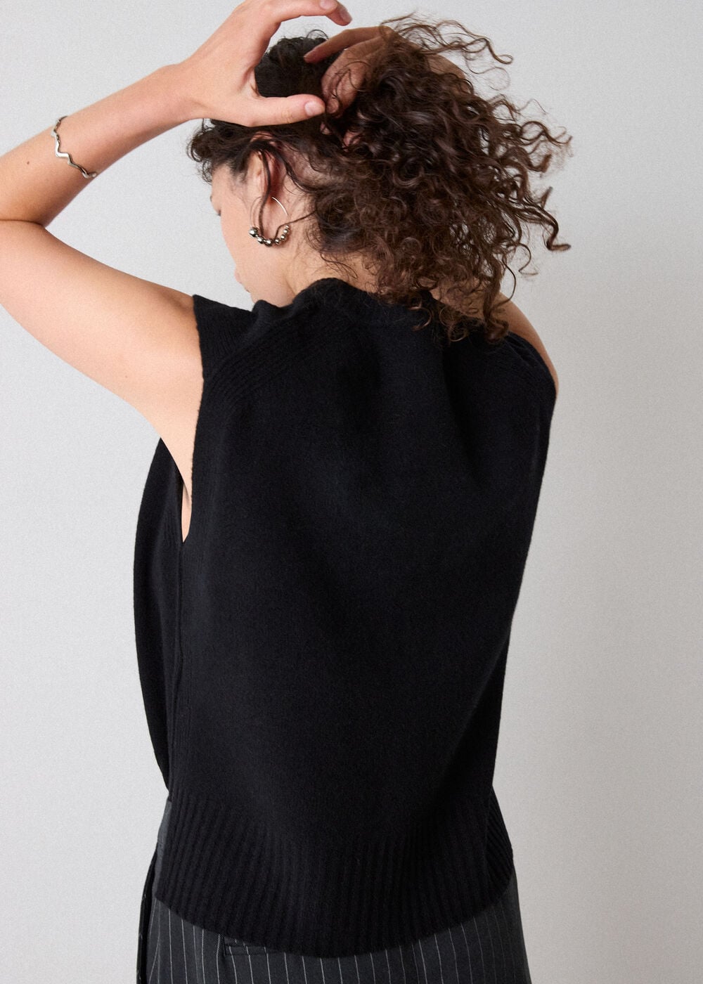 Wool Sleeveless Tank