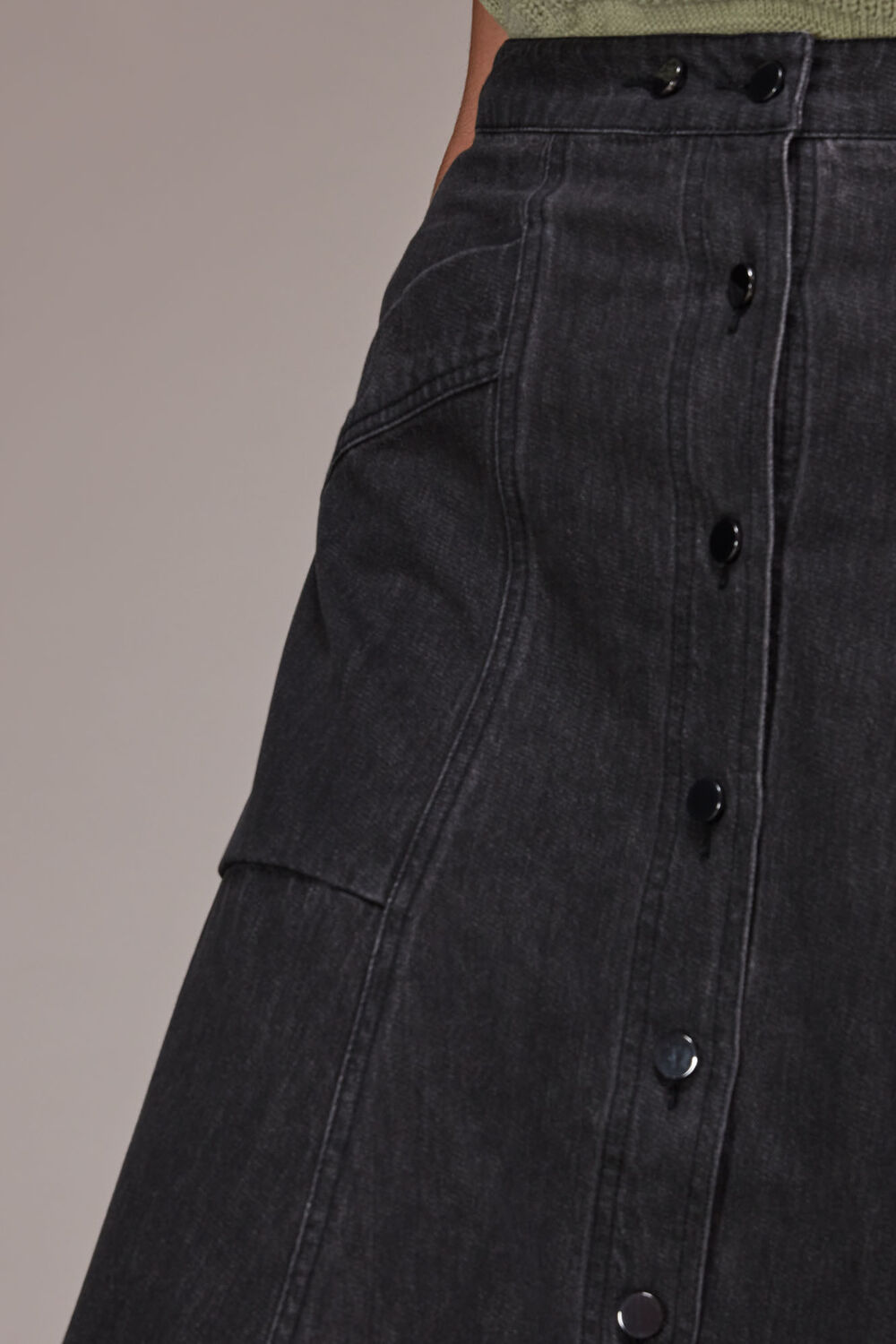 Julia Flare Denim Skirt