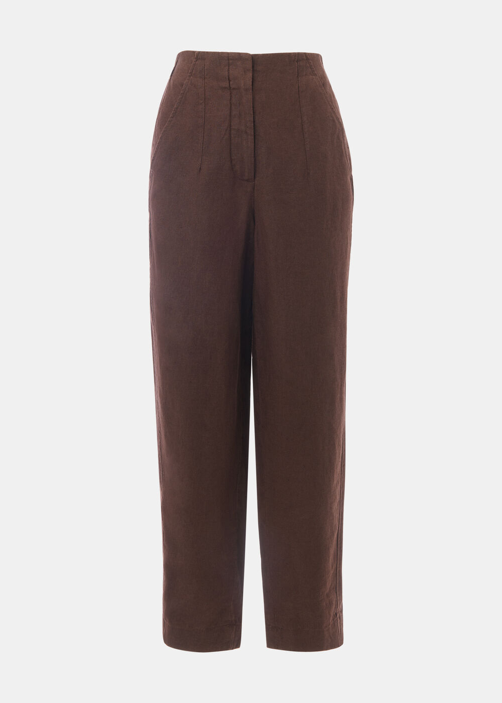 Linen Barrel Trouser