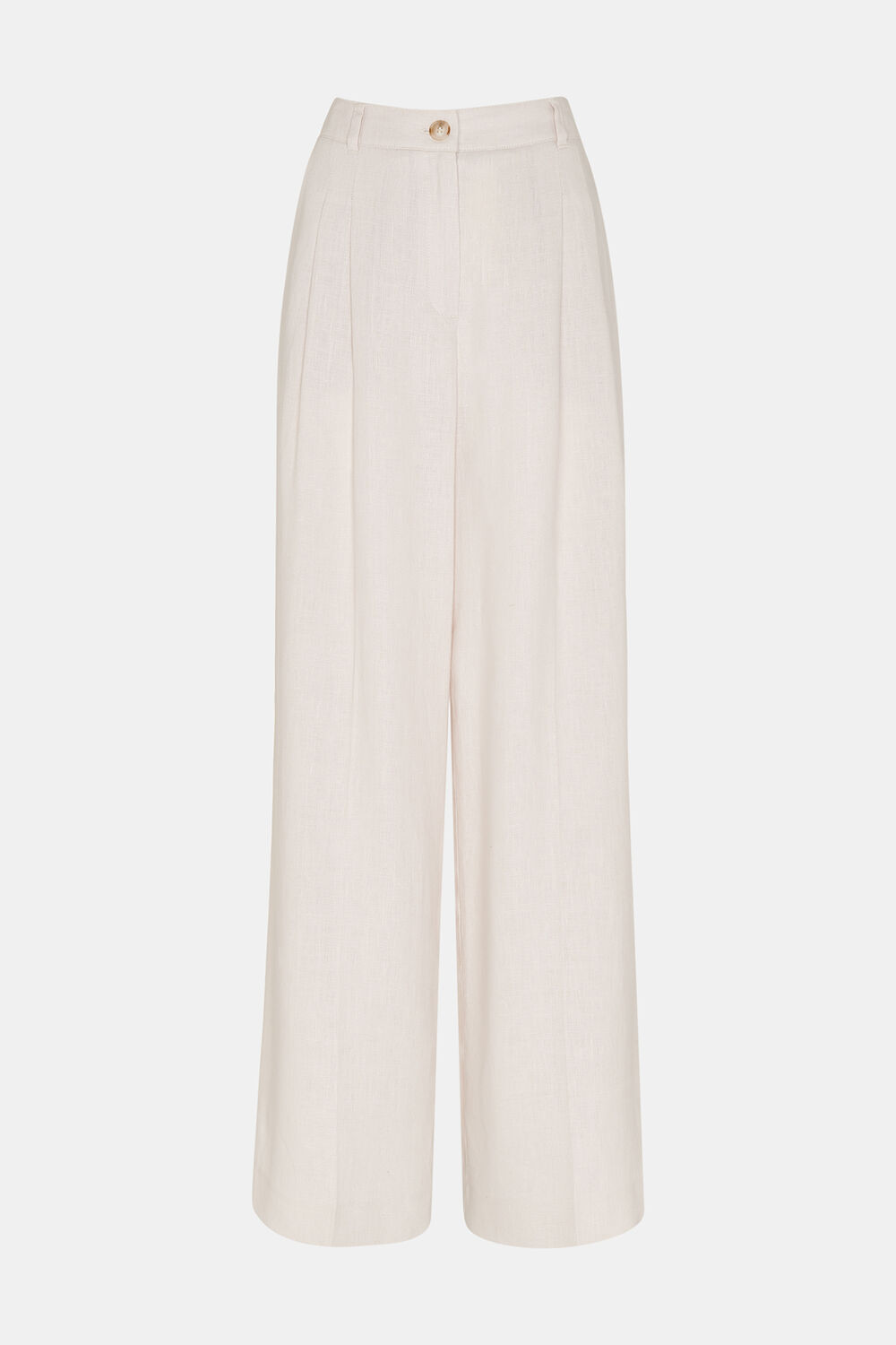 Lea Pleat Linen Trouser