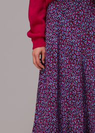 Floral Garden Bias Cut Skirt