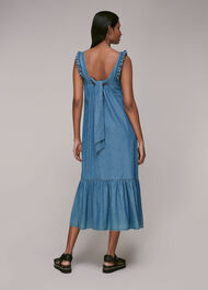 Chambray Trapeze Dress