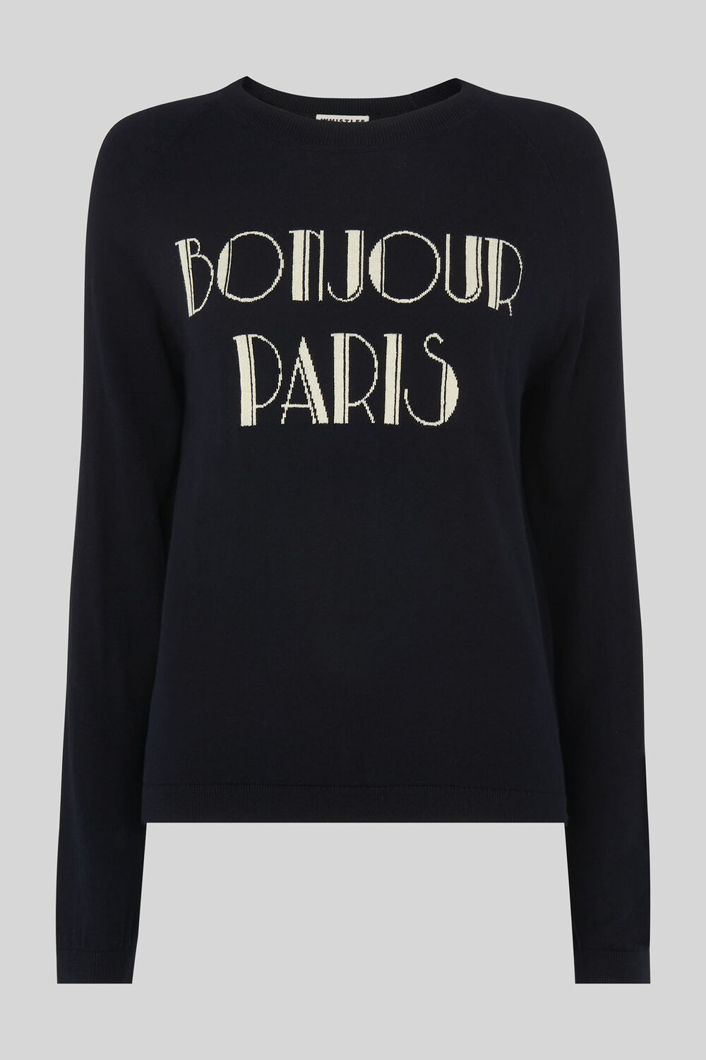 Bonjour Paris Knit Navy