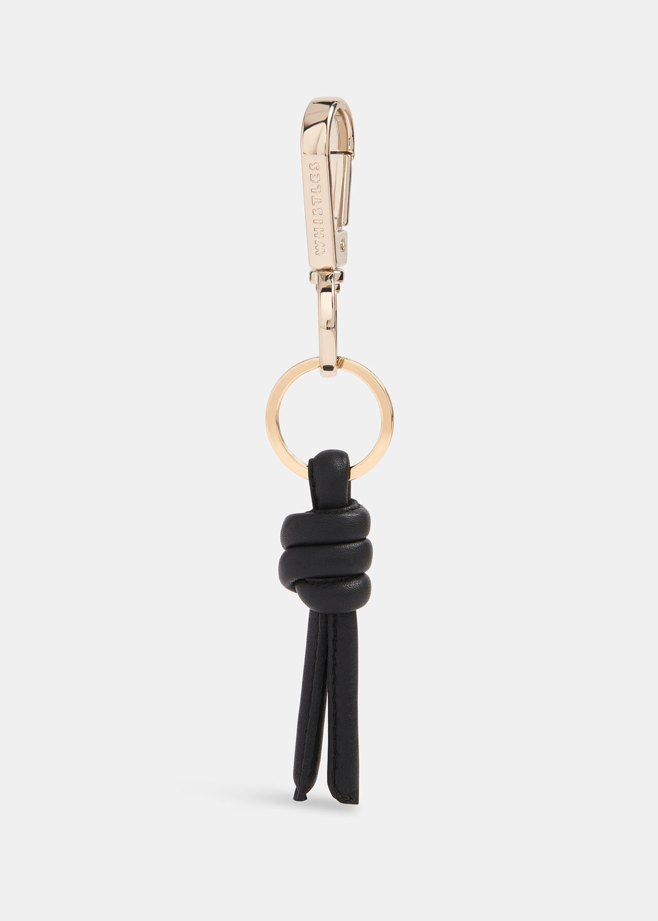 Leather Knotted Keyring