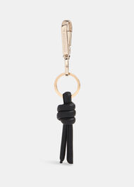 Leather Knotted Keyring