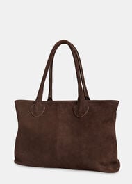 Leandra Suede Tote Bag