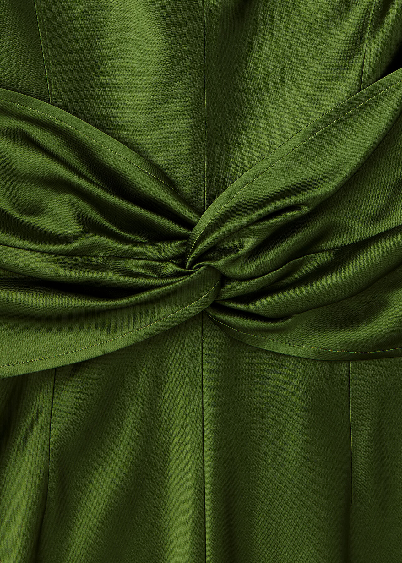 Avery Satin Twist Dress