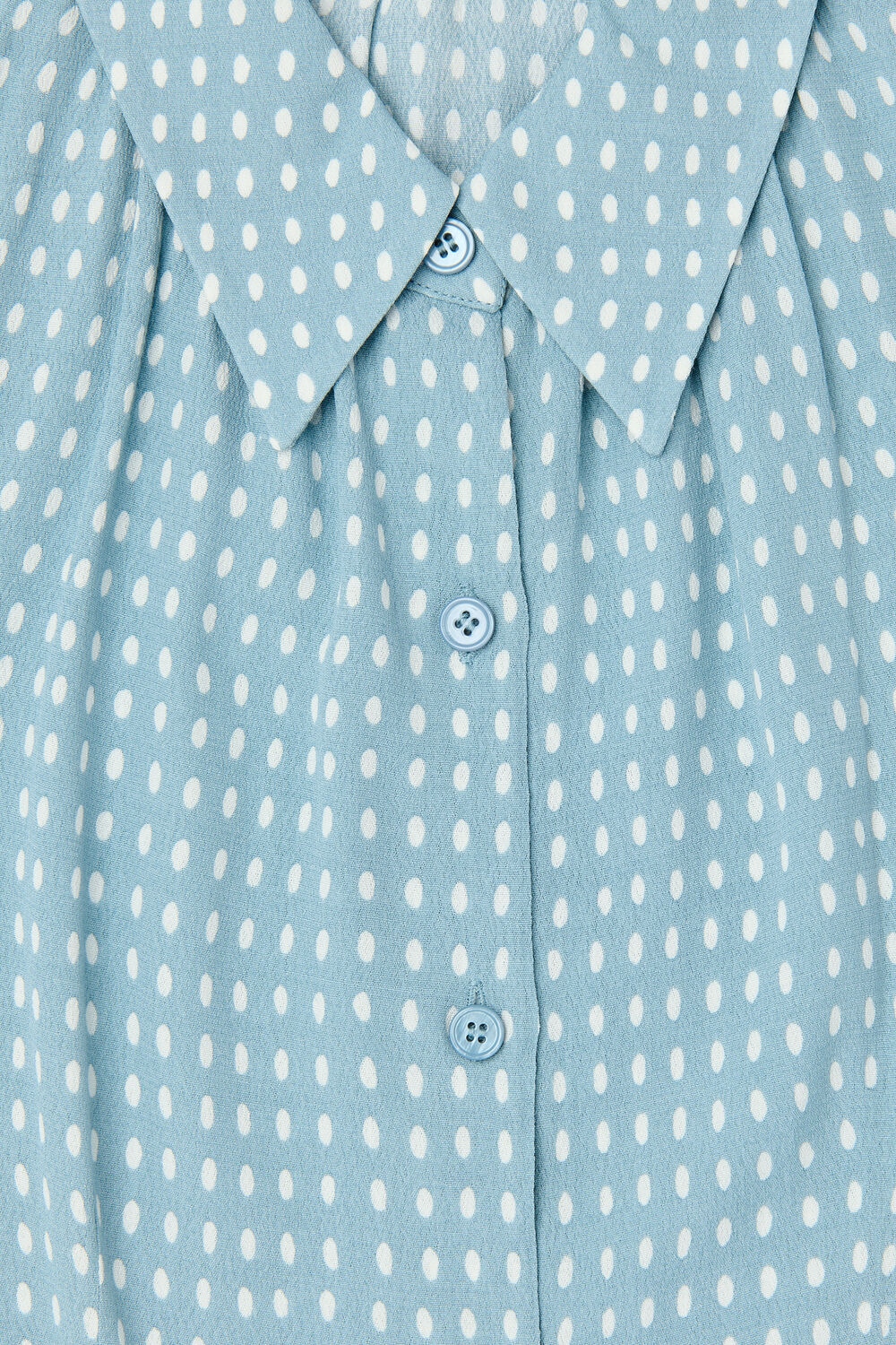 Oval Spot Tie Sleeve Shirt