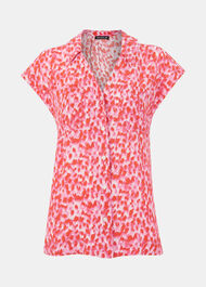 Blurred Strokes Print Shirt