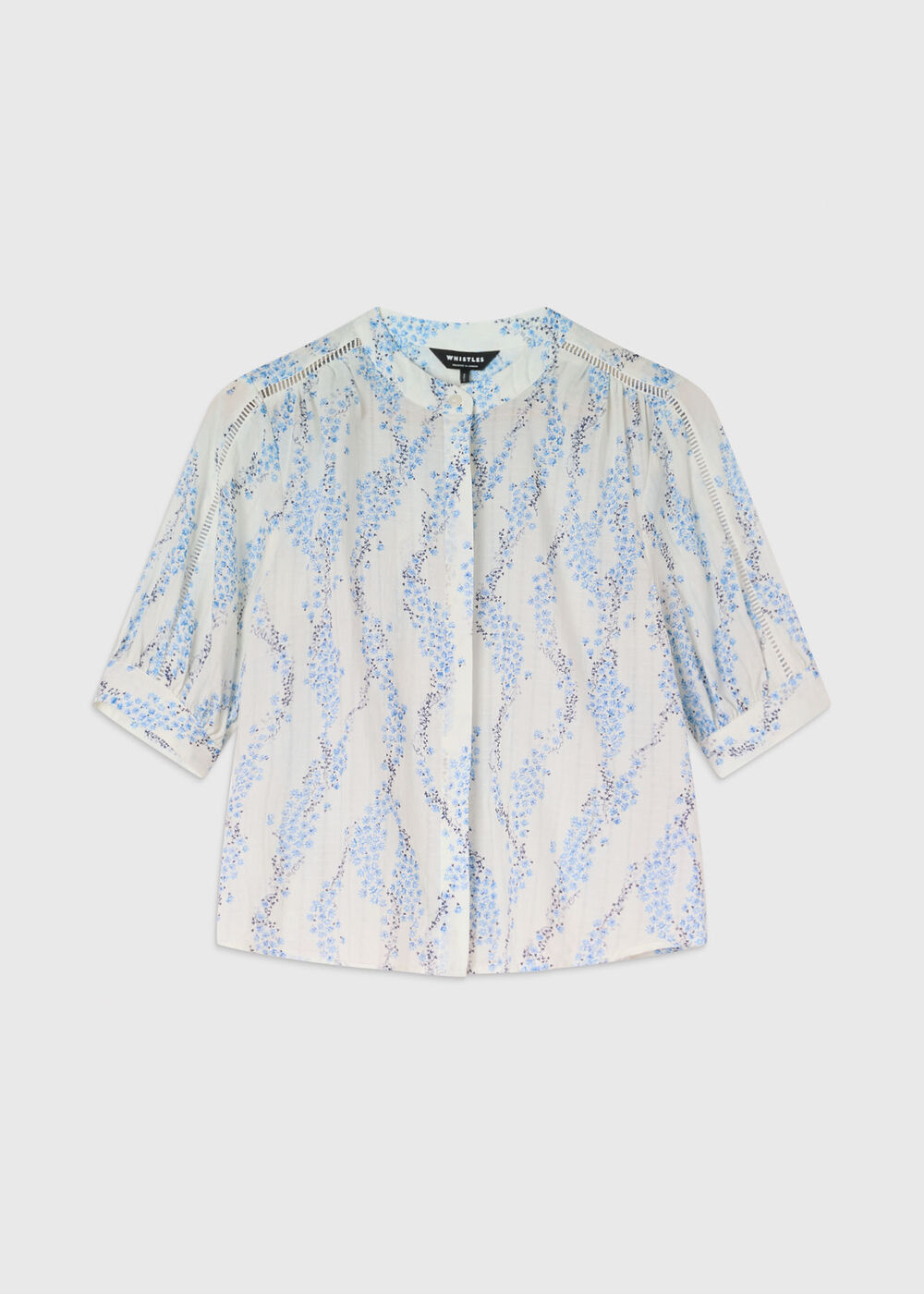 Ditsy Stem Textured Shirt