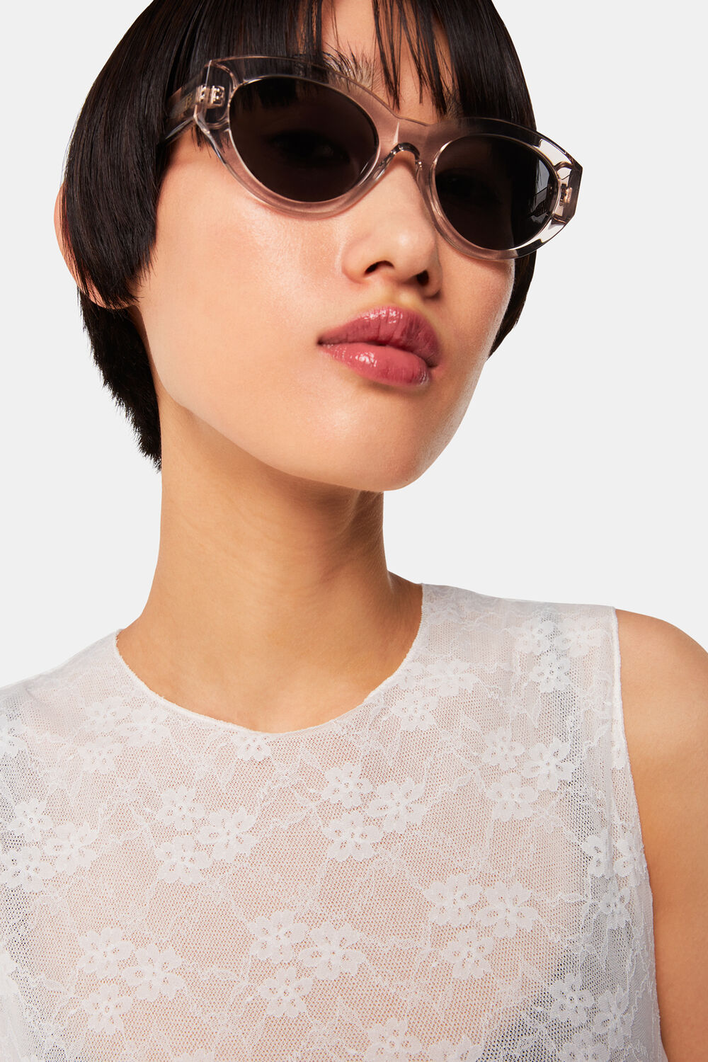 Clear Isle of Eden Felina Sunglasses