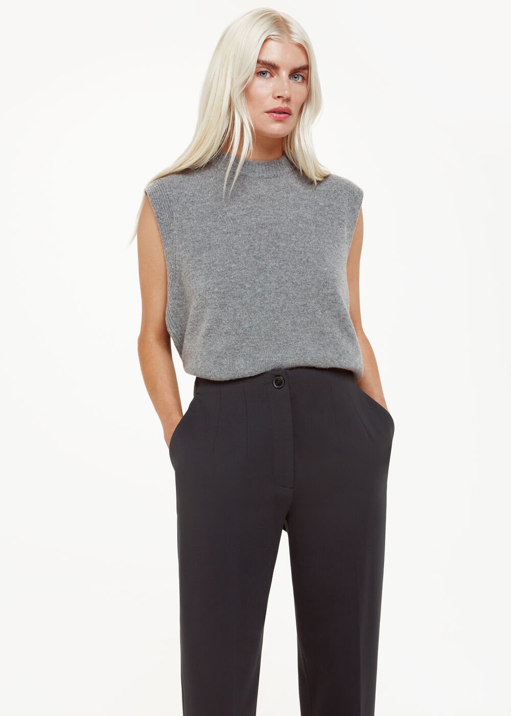 Petite Lila Ponte Trouser