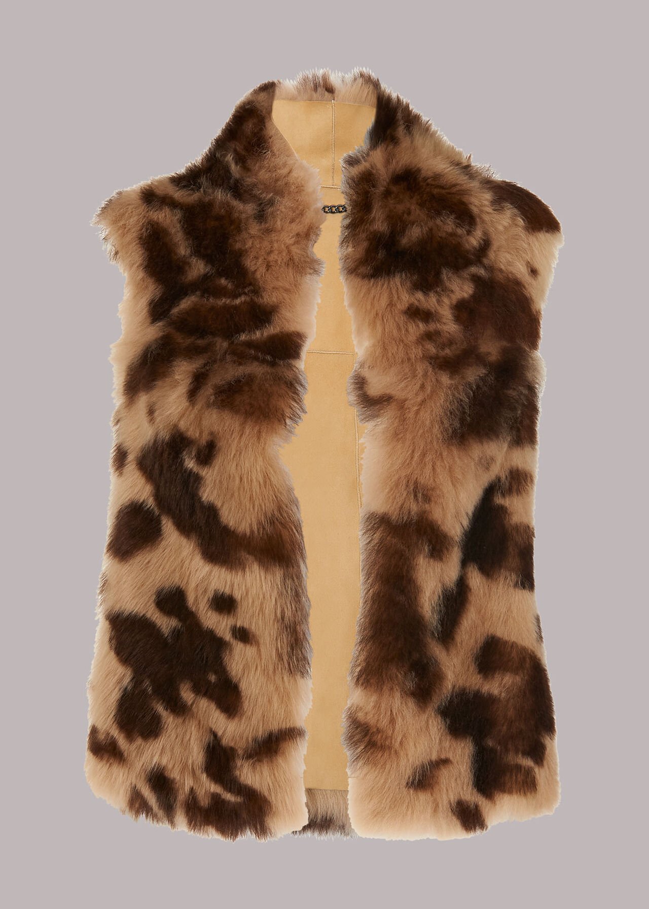 Cow Print Toscana Gilet