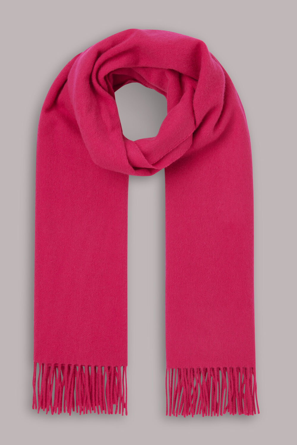 Fringed Wool Scarf