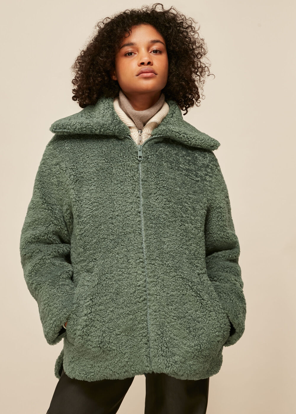 Zip Front Sporty Jacket