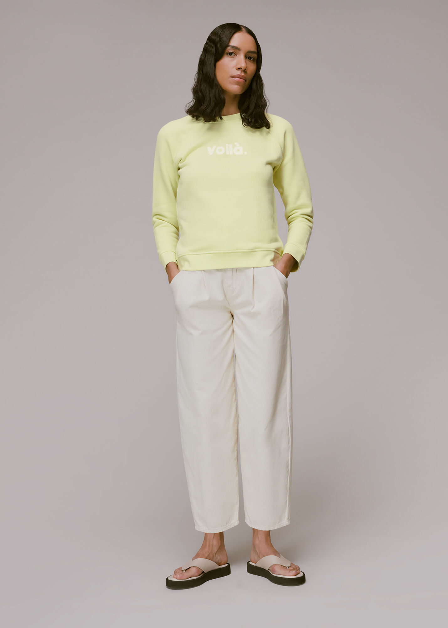 Whistles voila outlet sweatshirt