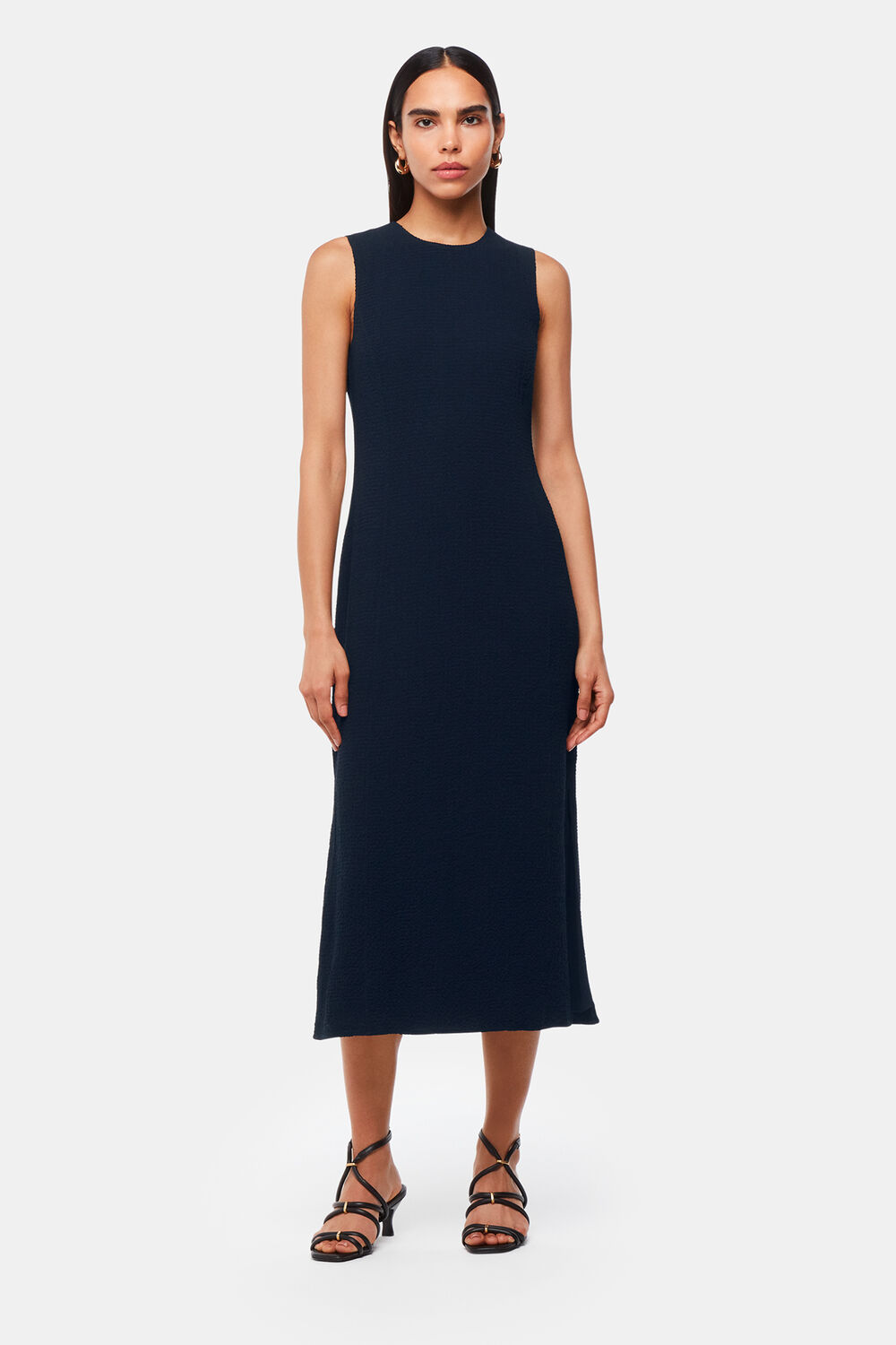 Erin Texture Midi Dress