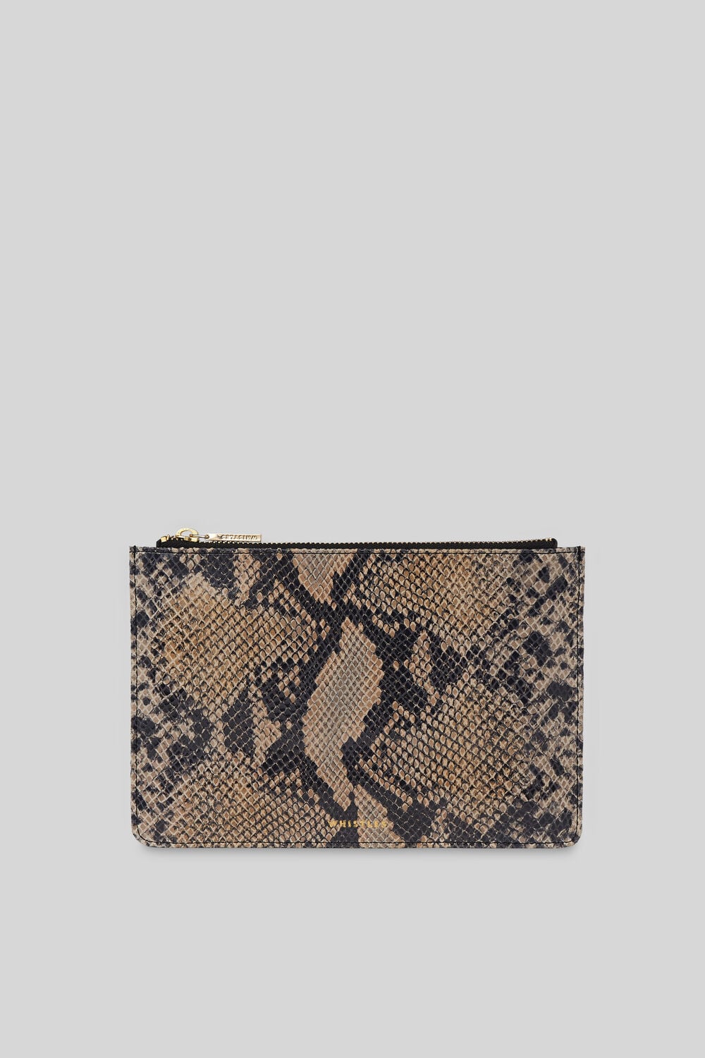 Snake Small Clutch Black/Multi