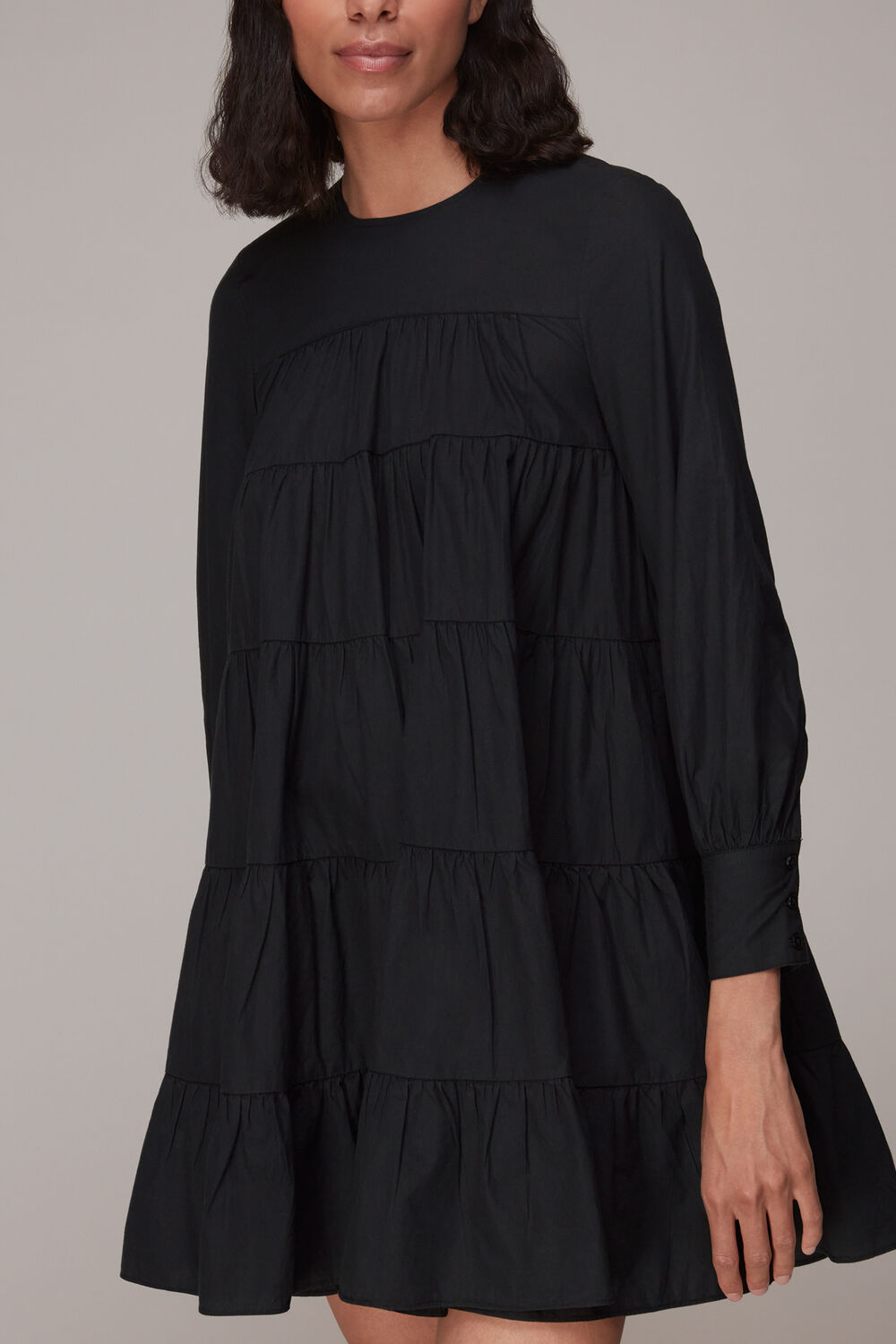 Ronnie Cotton Tiered Dress