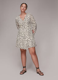 Lucie Dalmation Print Dress