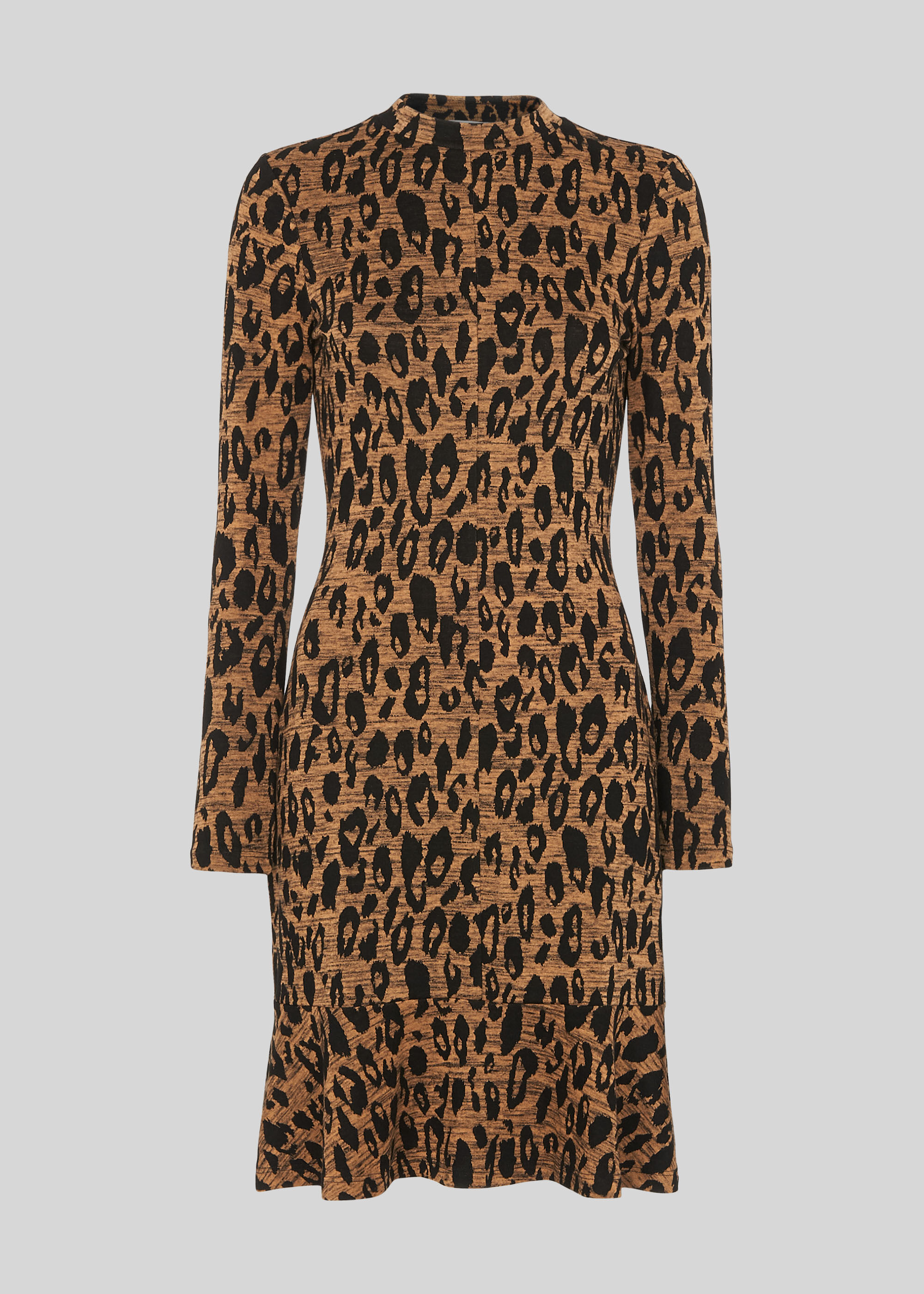 Whistles animal jersey dress top