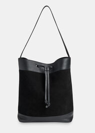 Sasha Suede Tote Bag