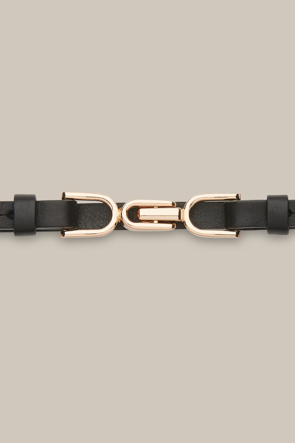 Link Buckle Waist Belt