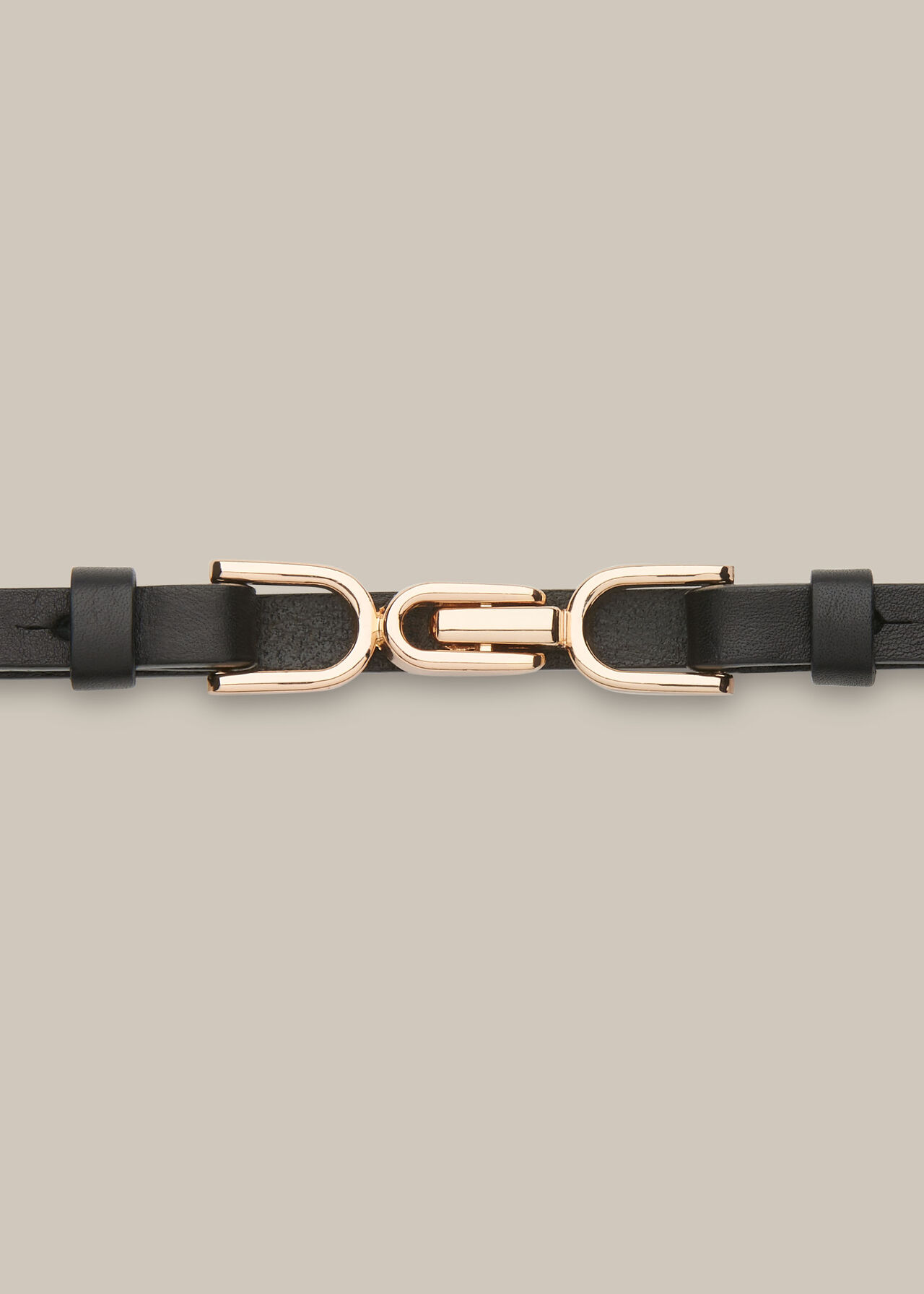 Link Buckle Waist Belt