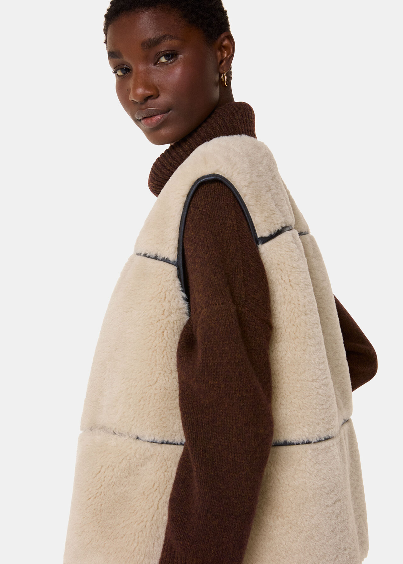 Rowena Faux Fur Waistcoat
