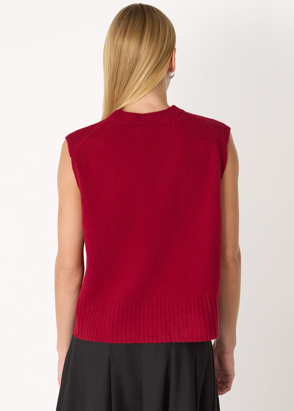 Wool Sleeveless Tank